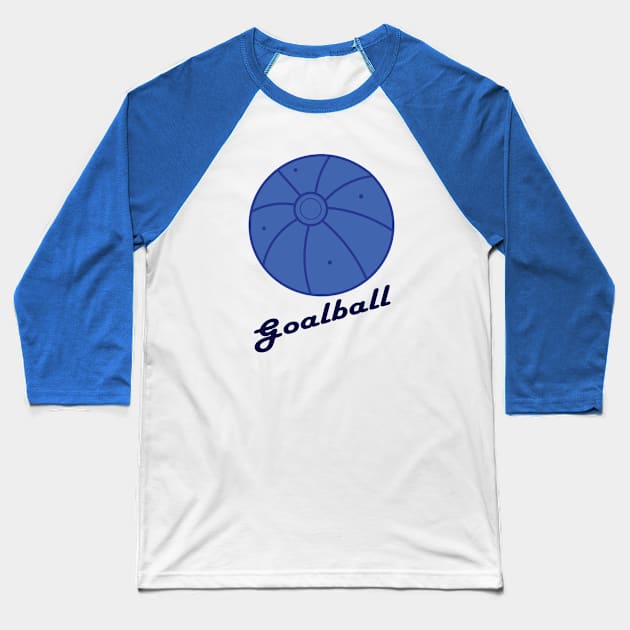 Goalball Baseball T-Shirt by DeadAirMovie